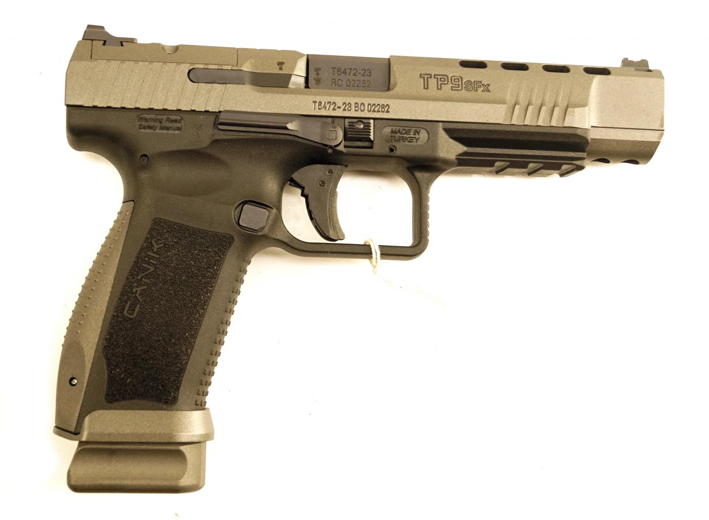 Pistolet CANIK tp9 SFX tungsten calibre 9x19