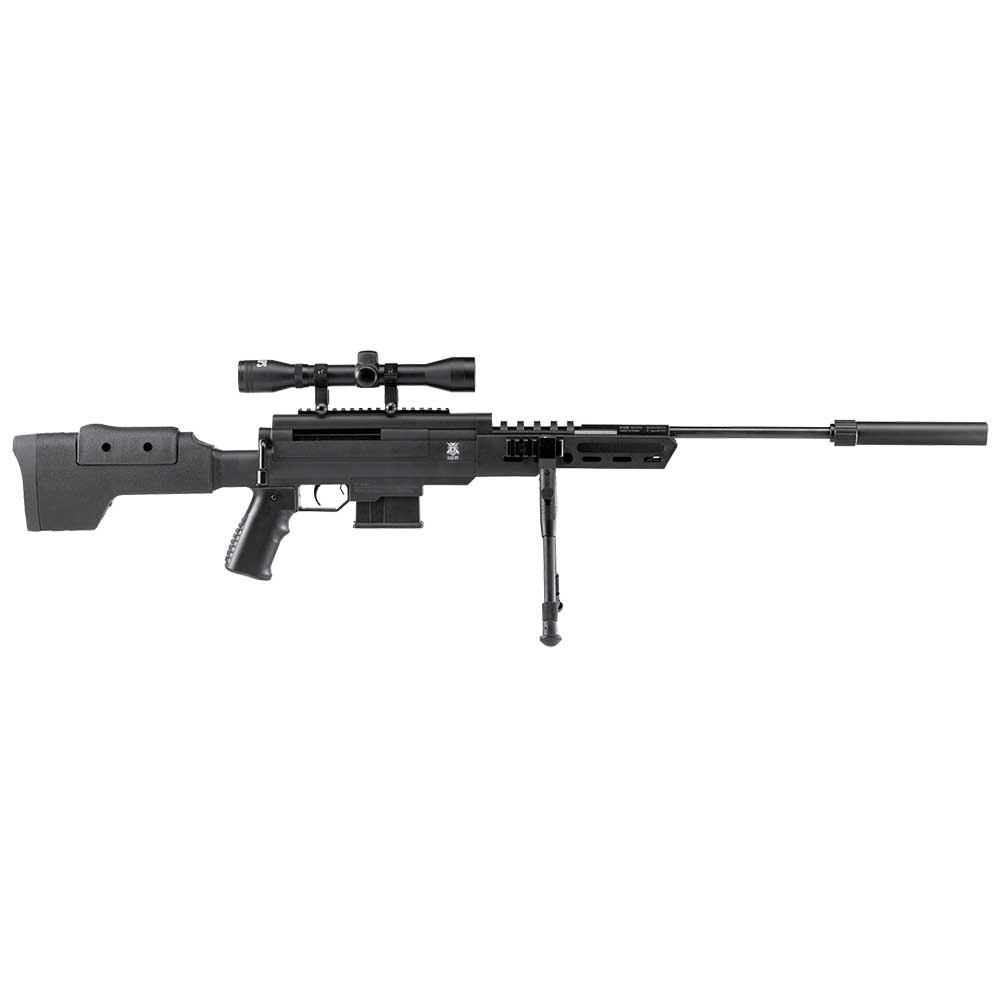 Carabine à air comprime Black Ops / black-ops / blackops Sniper Tactical 20  joules calibre 4.5